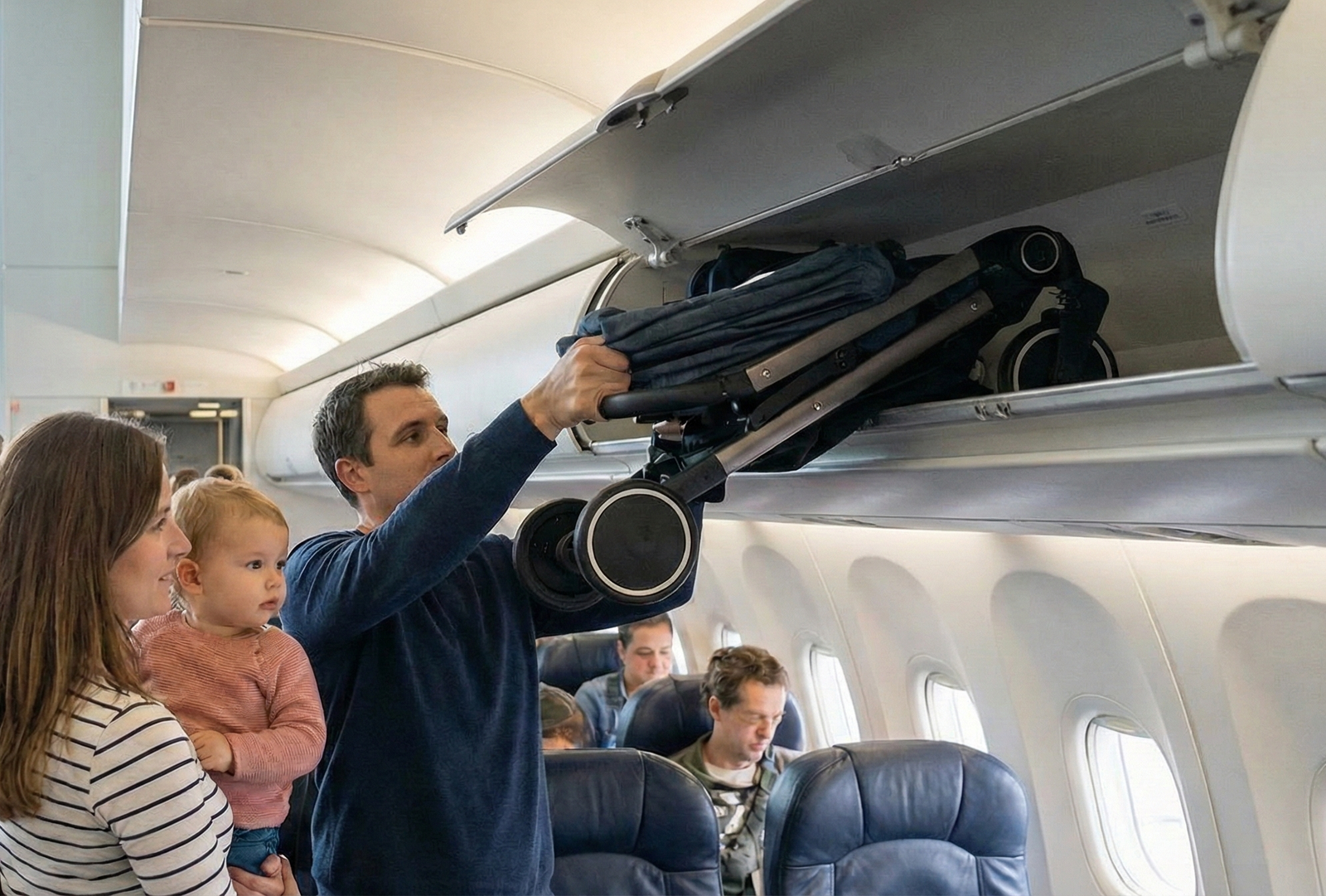 Quelle poussette compacte pour l&rsquo;avion (cabine) ? Le guide du voyageur